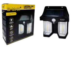 LANTERNA BMAX SENSOR SOLAR BM8529