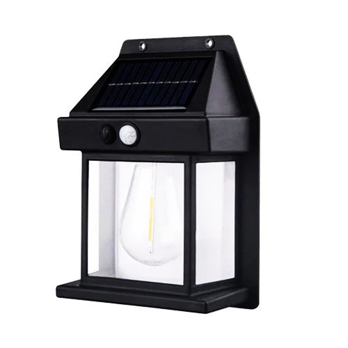 LANTERNA DE PAREDE COM SENSOR SOLAR BMAX BM-8530