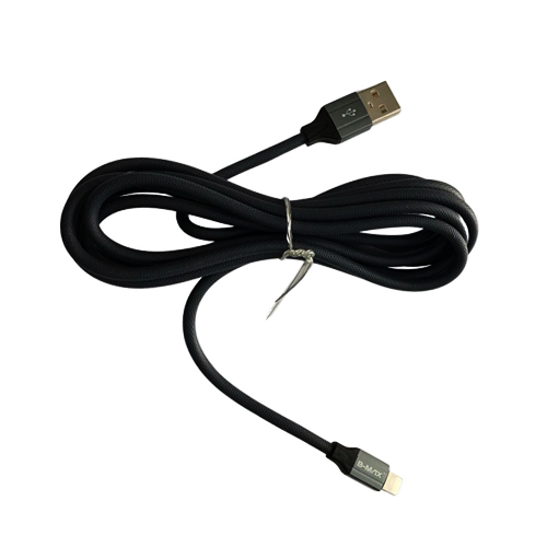 CABO USB MALHA LIGHTNING BMAX BM-8626