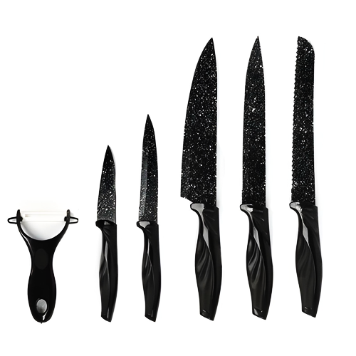 KIT FACA 6 PÇS BMAX BM-F989