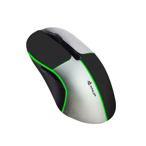 MOUSE GAMER ANÚBIS SEM FIO RGB 1600 DPI 6 BOTÕES KNUP KP-MU018
