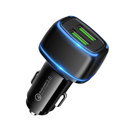 FONTE VEICULAR 2USB 20W LEHMOX LE-354