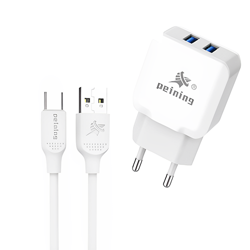 KIT CARREGADOR TYPE-C 3.1A PEINING PEI-201-TPC
