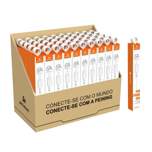 CABO USB LIGHTNING 6A PEI-S13-2