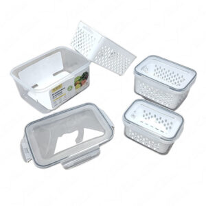 POTES ORGANIZADORES 3 PEÇAS BMAX BM-F1040