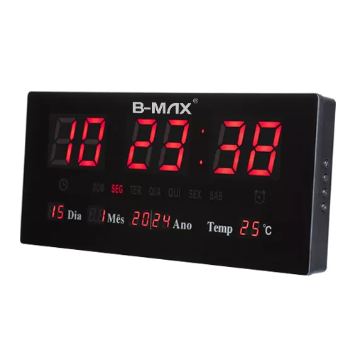 RELÓGIO DE PAREDE DIGITAL BMAX BM-R802