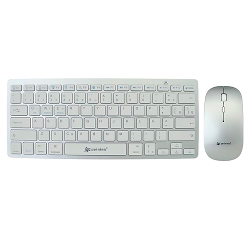 KIT TECLADO E MOUSE BLUETOOTH PEINING PEI-3001M