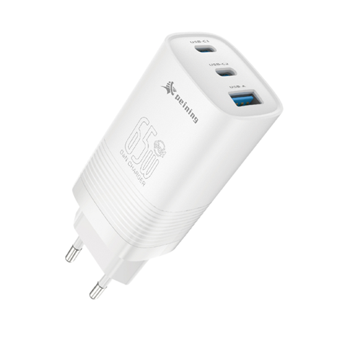 FONTE PD 2USB-C 1 USB 65W PEINING PEI-PD330