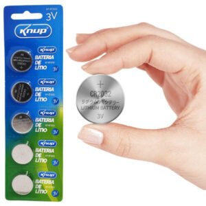 BATERIA LÍTIO KNUP KPBT2032