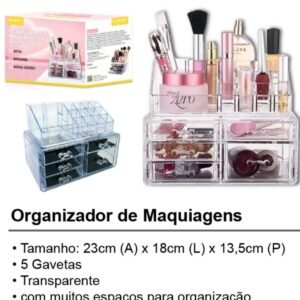 ORGANIZADOR BMAX DE MAQUIAGENS BM-F1156