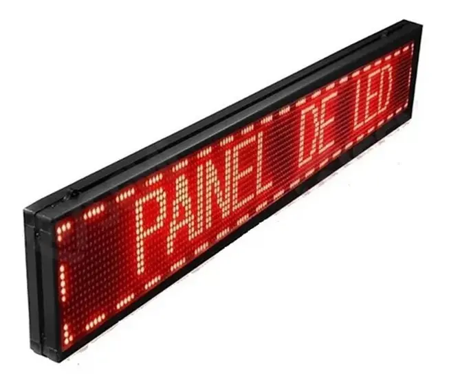 PAINEL DE LED STARMEGA 70*20CM VERMELHO ST-342