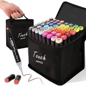 ESTOJO DE CANETAS COM 48 CORES TOUCH48 MK-48