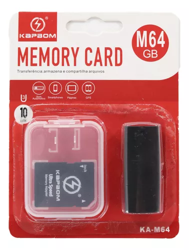 CARTAO MEMORIA KAPBOM 64GB KA-C64