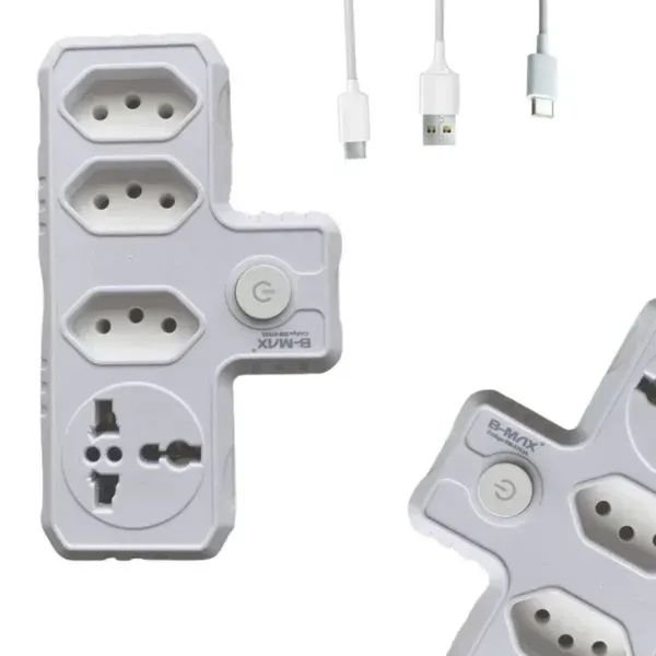 ADAPTADOR BMAX P/ TOMADA BM-8703A