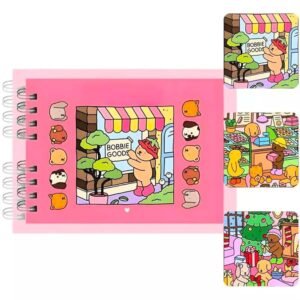 LIVRO PARA COLORIR CAPA DURA A5-P-180/H8009