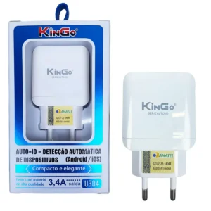 FONTE KINGO 3.4A DUAL U304