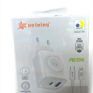 CARREGADOR PEINING MULTI USB/TYPEC/SMART 20W IP  PEI-PD1131-4