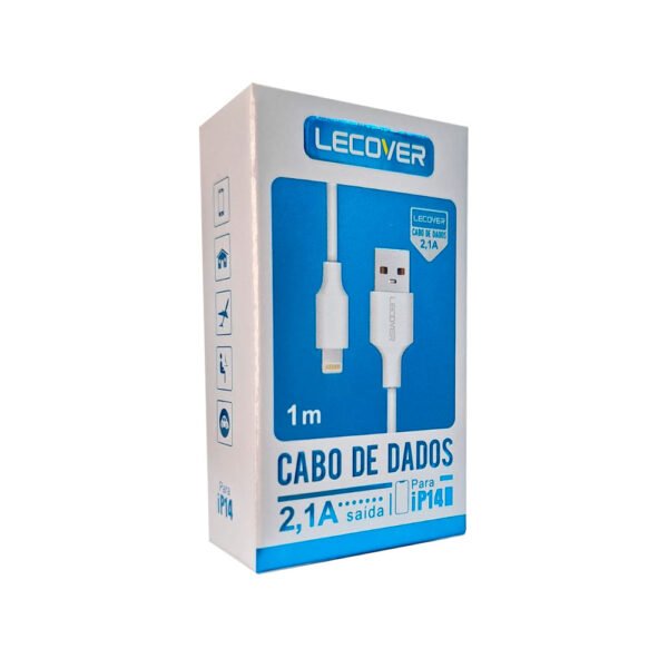 CABO LECOVER IPHONE 14 - BRANCO