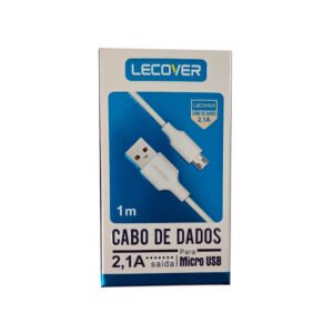 CABO LECOVER MICRO USB - BRANCO