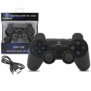 CONTROLE KAPBOM PS3 SEM FIO KAP-3W