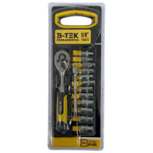 JOGO B-TEK DE CHAVES 1/4 BT-435