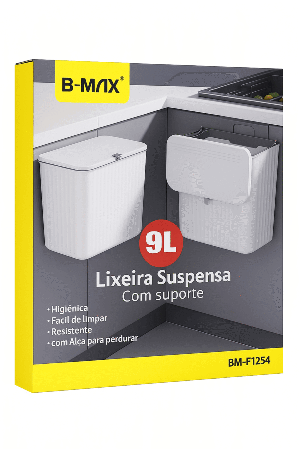 LIXEIRA BMAX SUSPENSA BM-F1254