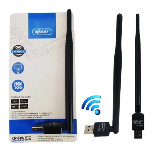 ADAPTADOR KNUP WIRELESS KP-AW156