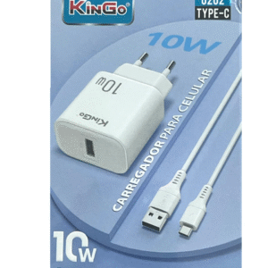 CARREGADOR KINGO 2.1 10W TYPE C (U202)