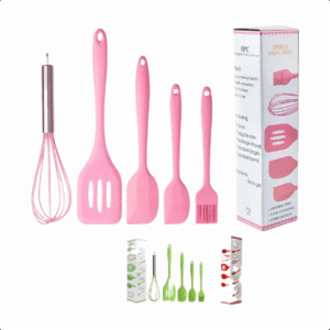 KIT KAPBOM SILICONE 5 PEÇAS KA-6462
