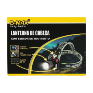 LANTERNA BMAX DE CABEÇA BM-816