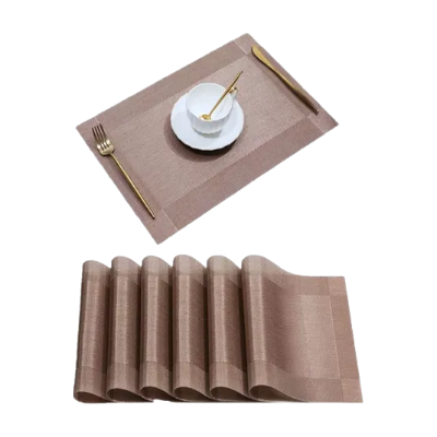 JOGO AMERICANO DE MESA KIT C/6 BMAX BM-F1347