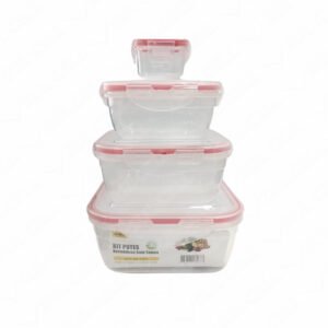 KIT POTES HERMETICOS QUADRADO BMAX BM-F1334