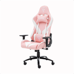 CADEIRA CLANM GAMER MOUNT PINK/WHITE