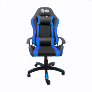 CADEIRA ELG GAMER SYRAX PRETO/AZUL CH36BKBL