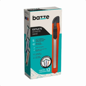 ESTILETE BAZZE PLAST B4001 CX12UN 614625