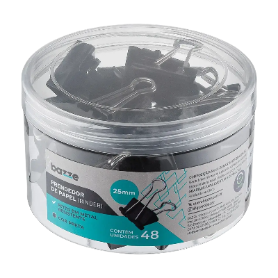 PRENDEDOR BAZZE DE PAPEL 25MM PT48UN 618708