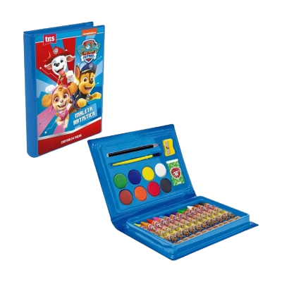 MALETA ARTISTICA PATRULHA CANINA 24PCS 902207