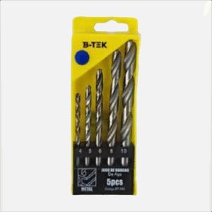 JOGO B-TEK DE BROCAS 5PCS PAREDE BT-589