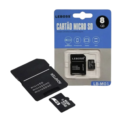 CARTAO DE MEMORIA LEBOSS 8GB LB-M01