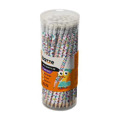 LAPIS/BORRACHA BAZZE HB CX 72UN 907738