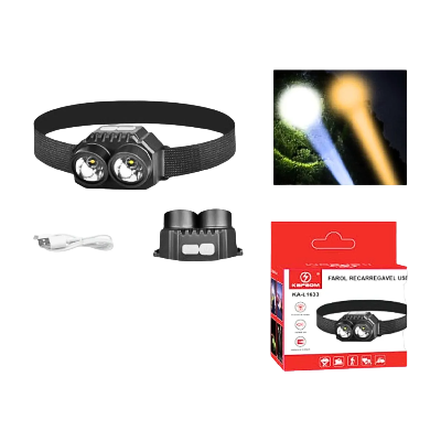 LANTERNA KAPBOM CABEÇA KA-L1633