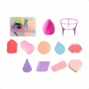 KIT BMAX 12 PEÇAS ESPONJAS E MAQUIAGEM BM-F1651