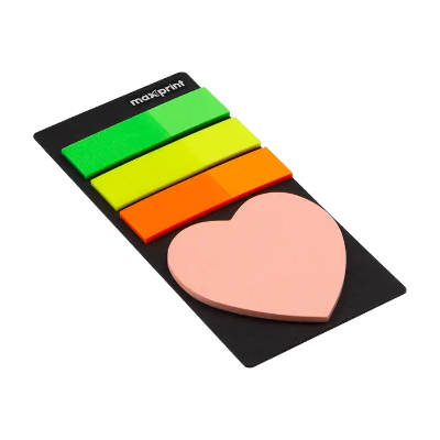 BLOCO ADESIVO/MARCA PAGINA MAXPRINT 743473