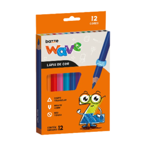 LAPIS DE COR BAZZE 12CORES 910172