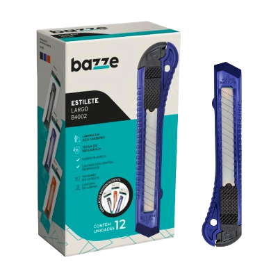 ESTILETE BAZZE PLAST B4002 CX 12UN 614618