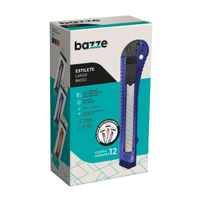 ESTILETE BAZZE PLAST B4002 CX 12UN 614618