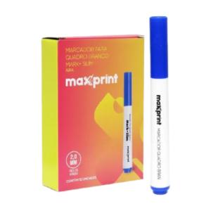 MARCADOR QUADRO BRANCO MAXPRINT AZUL 709118