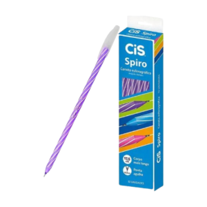 CANETA ESF CIS SPIRO 0.7 ROXA-520613