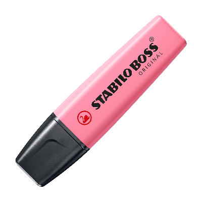 70/150 STABILO BOSS CEREJA PASTEL C/10-764500
