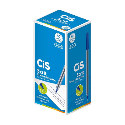 CANETA ESF CIS SCRIT 0.7 AZUL-530400